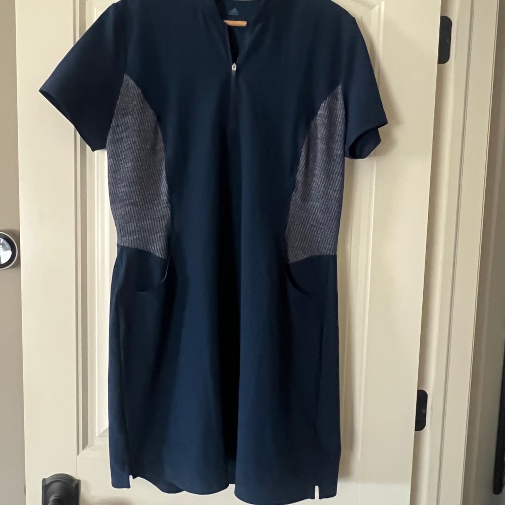 Adidas Dark Blue Sporty Golf Dress - Picture 3 of 6